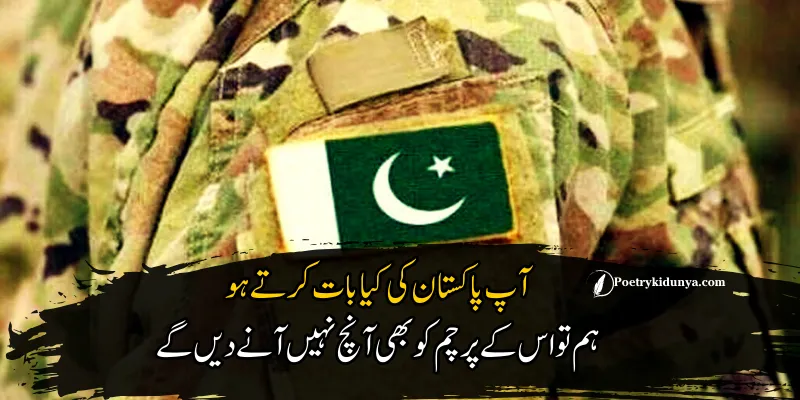 Shaheed poetry in Urdu- Martyrs quotes Pak Army Shaheed poetry in Urdu