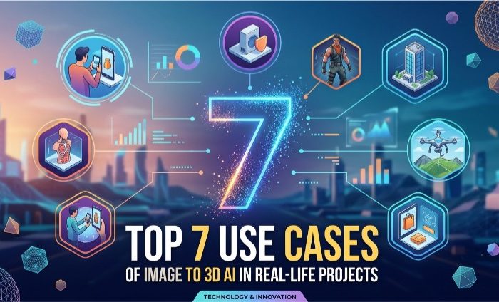 Top 7 Use Cases of Image to 3D AI in Real-Life Projects