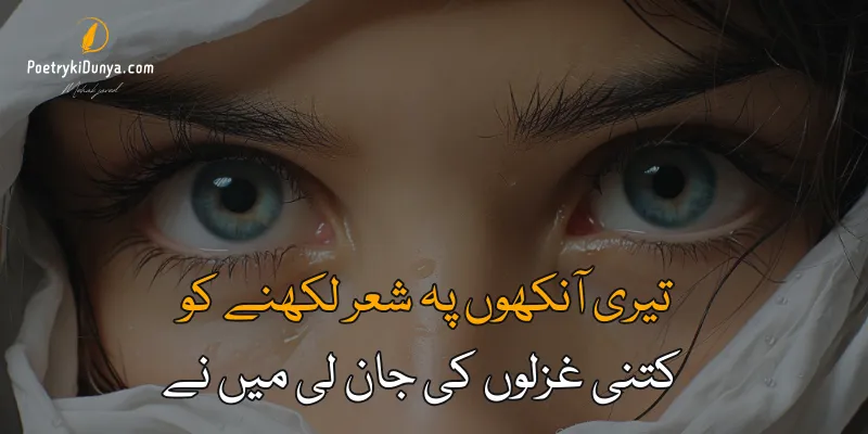 Poetry on Eyes in Urdu-Aankhen Shayari 2024 poetry on eyes by Ghalib Poetry on Eyes in Urdu-Aankhen Shayari 2024