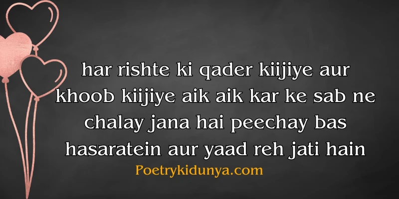 Qadar poetry in Urdu 2 lines-Qadar Quotes rishton ki qadar poetry in roman english