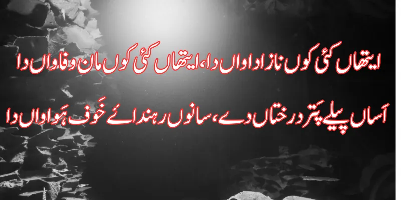 Best Saraiki Poetry Lines 2024-Shakir Shuja Abadi poetry sad saraiki poetry